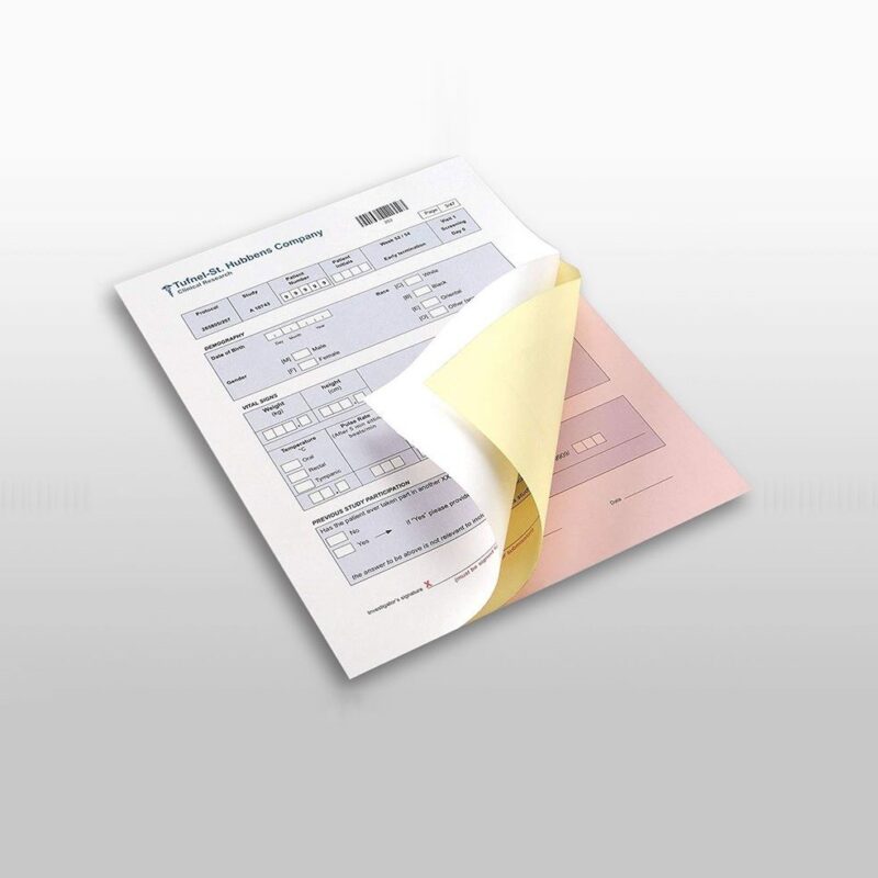 Carbonless Form Printing